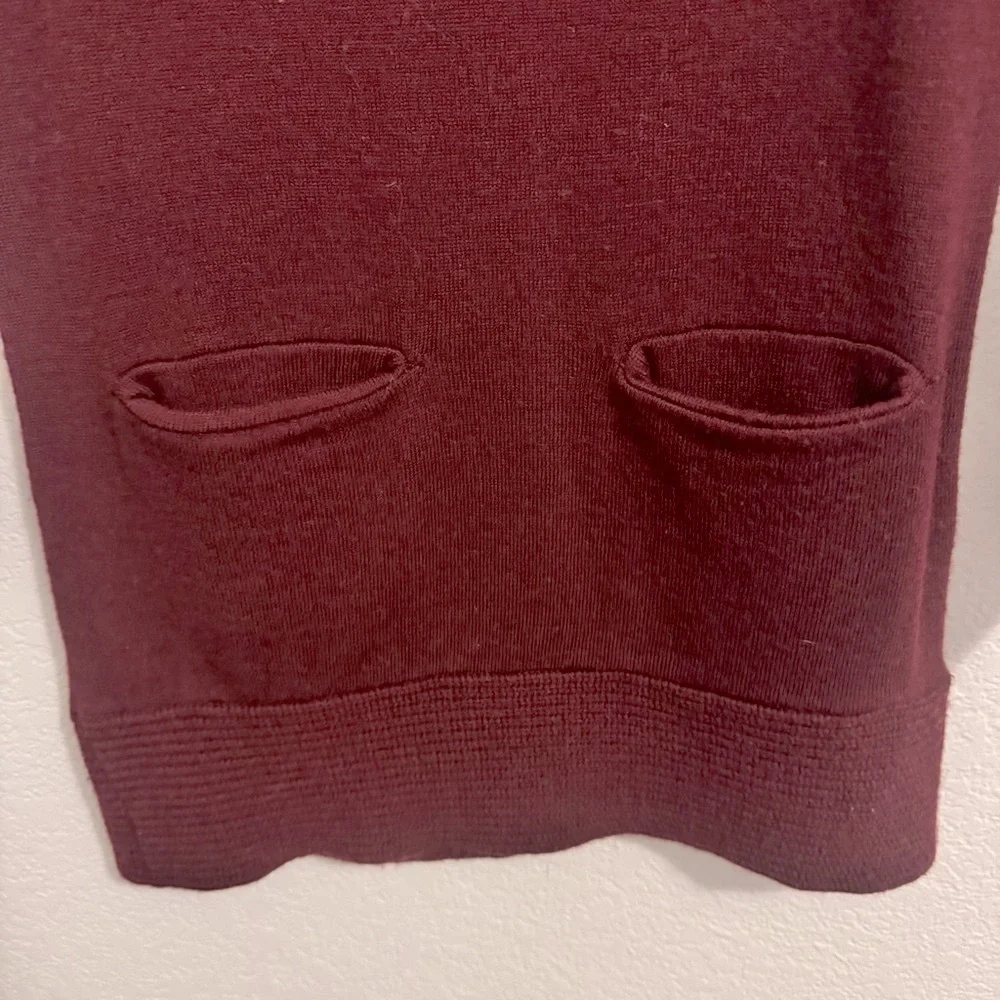 Brunella Gori Burgundy Sweater Dress 100%
Extrafine Merino Wool. Size Wo… - Picture 6 of 13